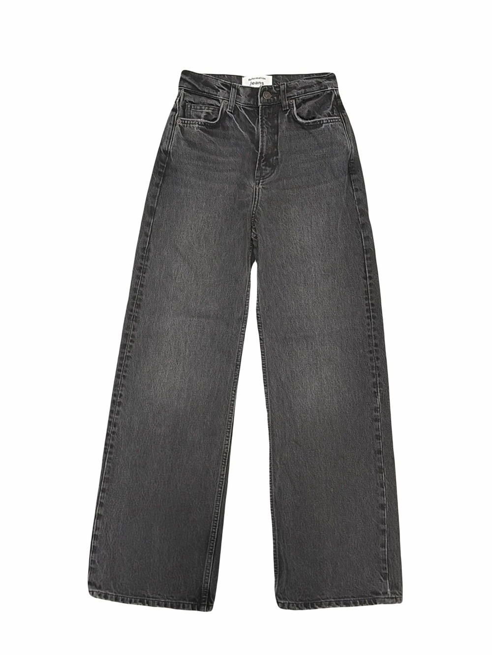 Reformation Wilder High Rise Wide Leg Cropped Jeans - Picture 2 of 6